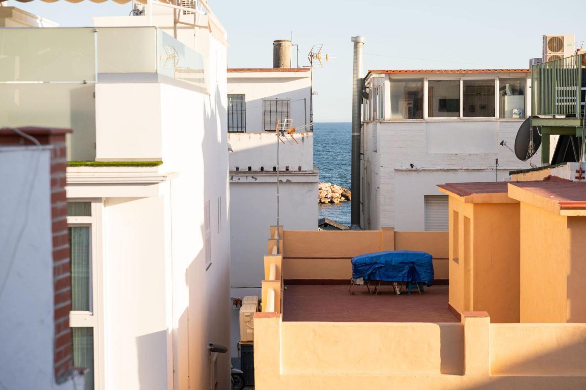 Premium Malaga Beach With Terrace Esterno foto